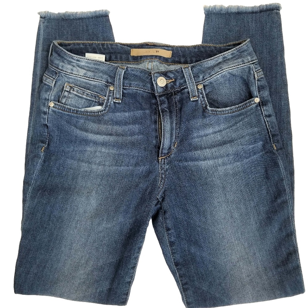 Joe's Skinny Ankle Jeans No Hem EUC Sz 26